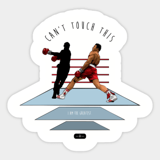 Ali Can't Touch This Sticker